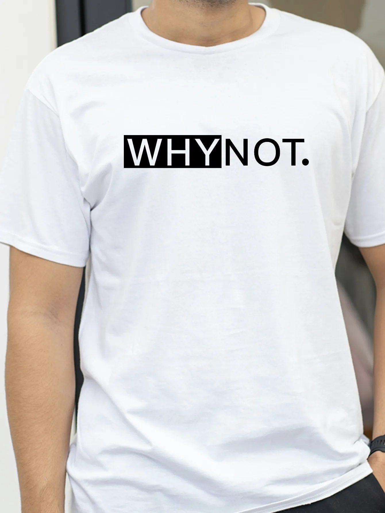 

WHY NOT Letter Print T Shirt fashion Short Sleeve O Neck Loose Women Tshirt Summer Ladies Tee Shirt Tops casual Style tees