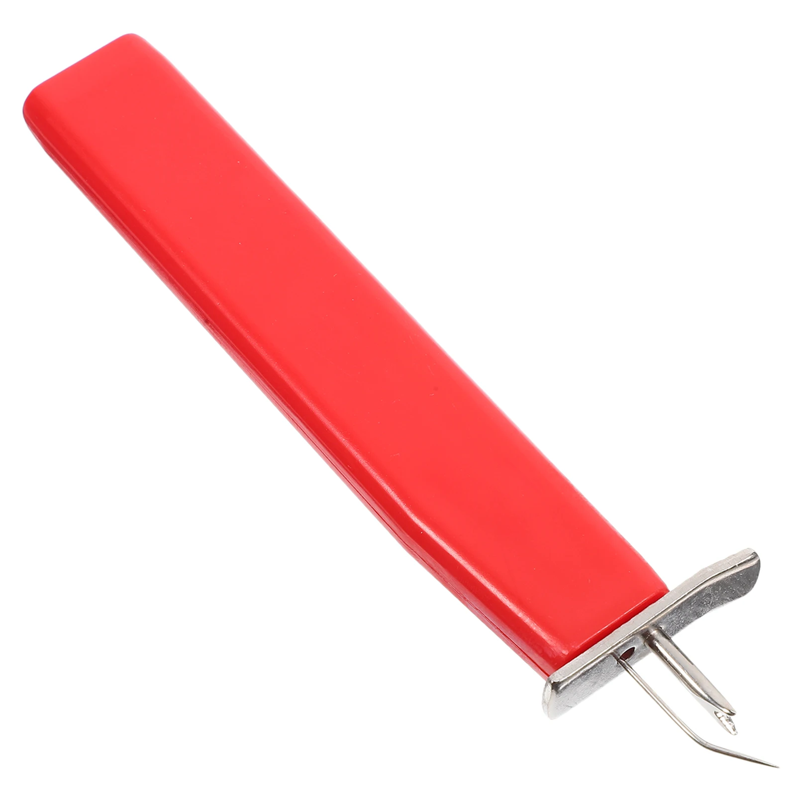 

Red Beading Knotting Tool Lightweight DIY Jewelry Projects Secure Knots Small Beads Craft Bracelet Thread Nylon Iron Durability