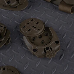 Tactical Holster Adapter 360 Degree Revolve Hunting Pistol Base Mounting Modular Shooting Holster Accessories