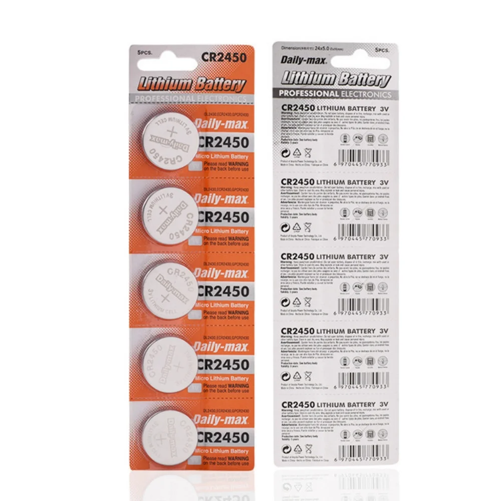 2-30PCS CR2450 Watch Buttom Battery KCR2450 5029LC LM2450 DL2450 ECR2450 BR2450 CR 2450 3V 600mAh Lithium Coin Cell Batteries - view 3