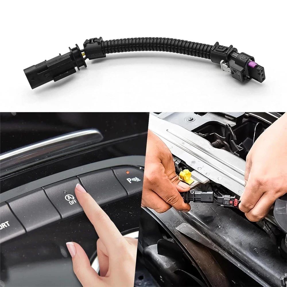 1PCS New Auto Start Stop Harness Disable Eliminator Engine Stop Start Eliminator A-Off Disable Delete Device Harness For Chevy Trax Cruze Blazer Equinox Trailblazer Buick Terrain Encore LaCrosse Envision Cadillac XT4 XT6 XT5 Opel Astra Mokka