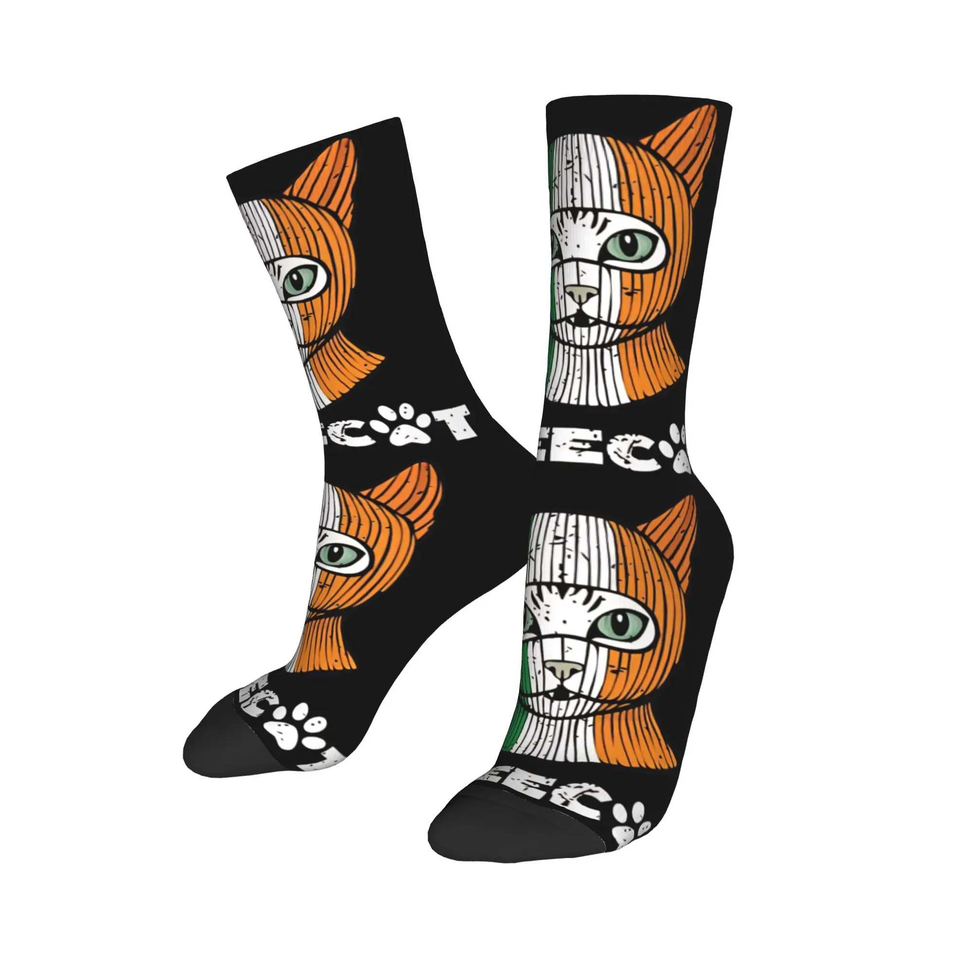 

Модные баскетбольные носки KNEECAT KNEECAP из полиэстера для женщин и мужчин, впитывающие пот