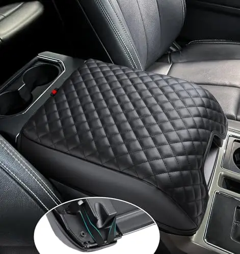 

PU Leather Center Console Cover for F150/F250/F350/Expedition 2015-2024