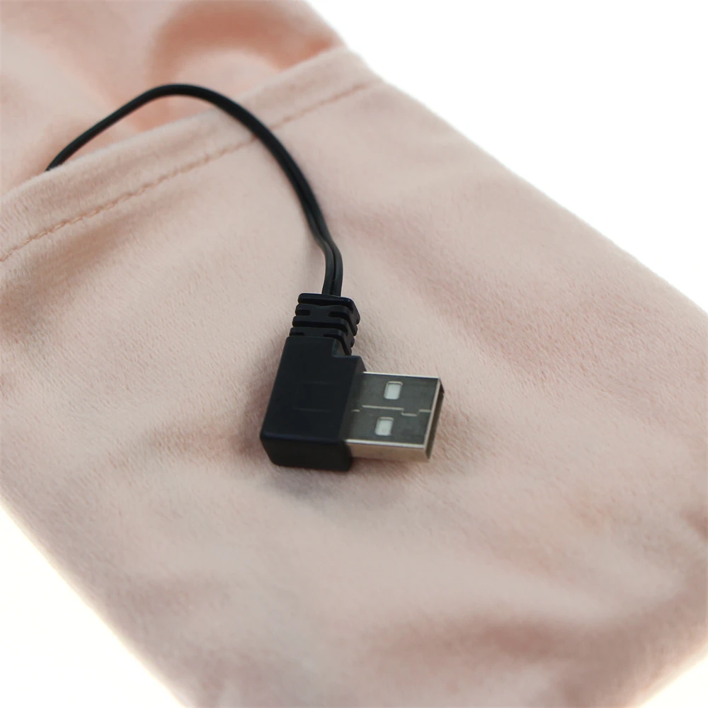 Sous-chauffage USB pour le cou lancé, ménage métropolitain rond oreiller apaisant, instituts oto, 31x3 pouces, rose clair