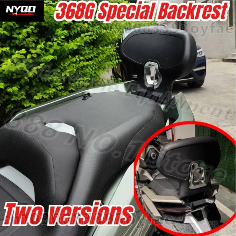 Respaldo para Motocicleta, Modificación de Respaldo para Pasajero, Soporte Lumbar, Instalación No Destructiva para ZONTES 368G 368 G 368-G