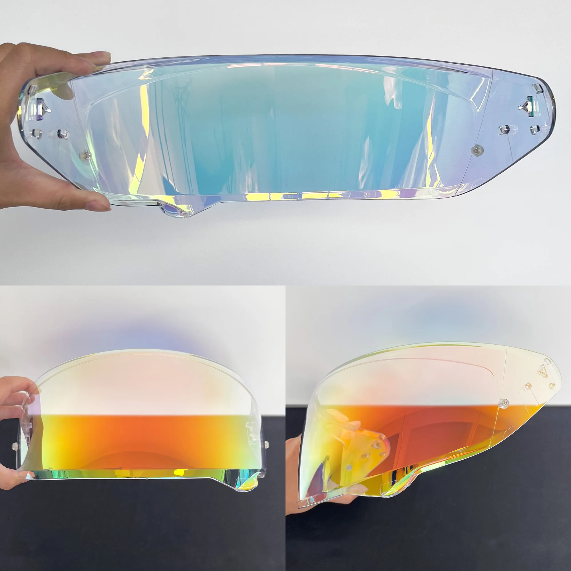 Helmet Visor Lens for HJC I71 F71 HJ-38 Moto Casco Replace Anti-UV Anti-Scratch Dustproof Wind Shield Motorcycle Accessories view 6