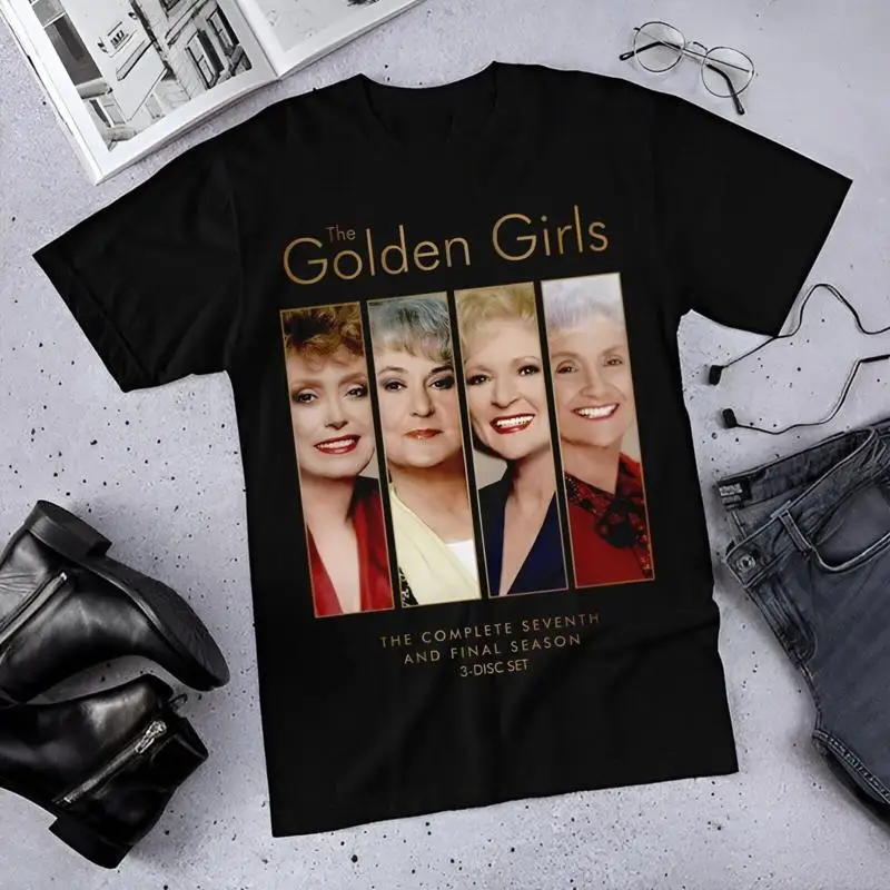 New The Golden Girls T Shirt Black S 235Xl