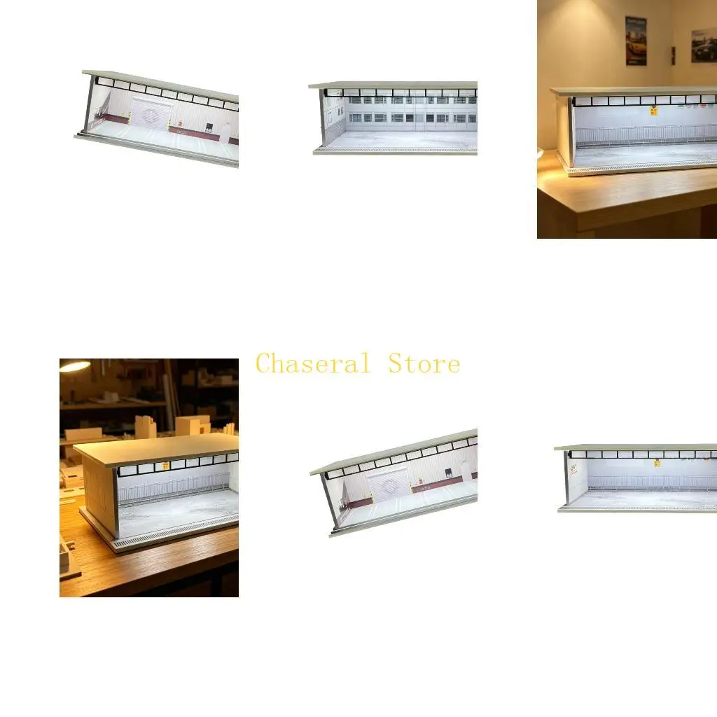 E7CE 1:64 LED Parking Garage Display for Desk Scenes and Photography