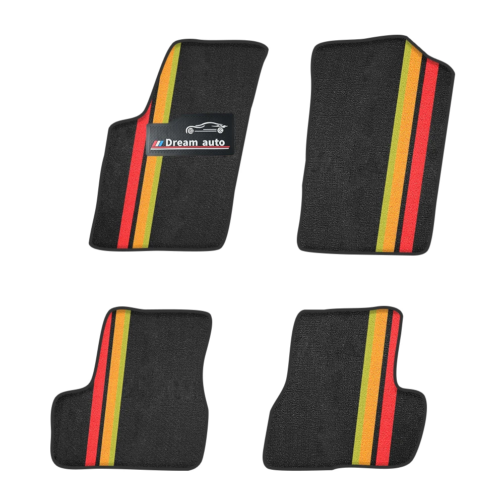 Car Floor Mat For Citroen DS3 2009–2016 Waterproof Interior Protection Accessories Car Mats Full Set