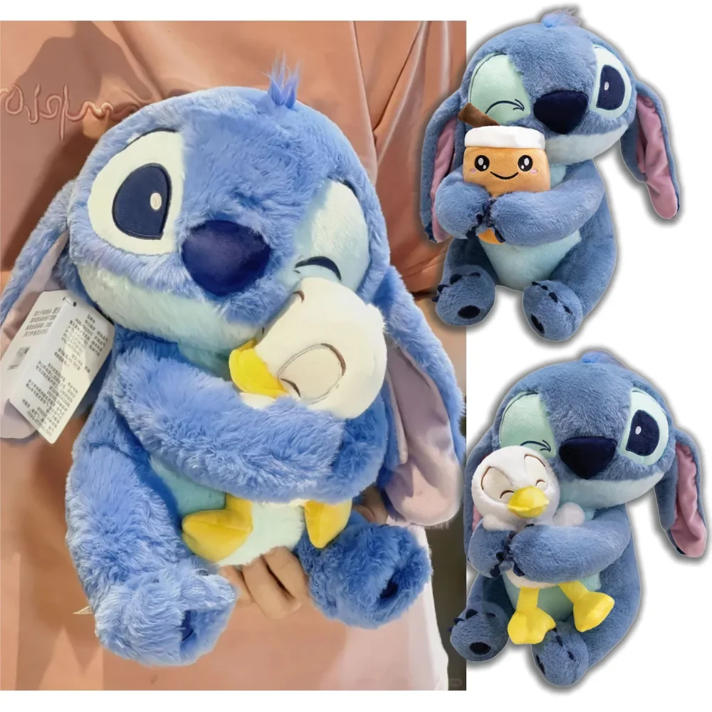 

Очаровательная плюшевая игрушка большого размера, удерживающая утка, пузырьковый чай, мягкая фигурка, стежка, кукла, спящие плюшевые подушки, рождественский подарок