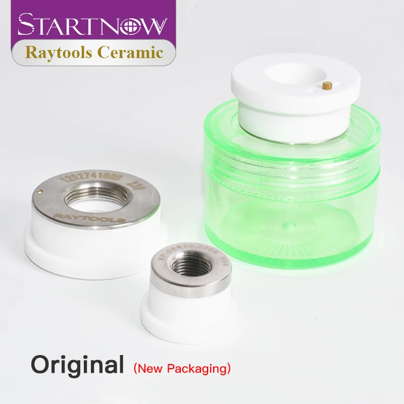 Startnow Raytools оригинальный лазерный керамический держатель насадки для лазерной головки 32 мм для мощной машины для резки волокна, запасные части