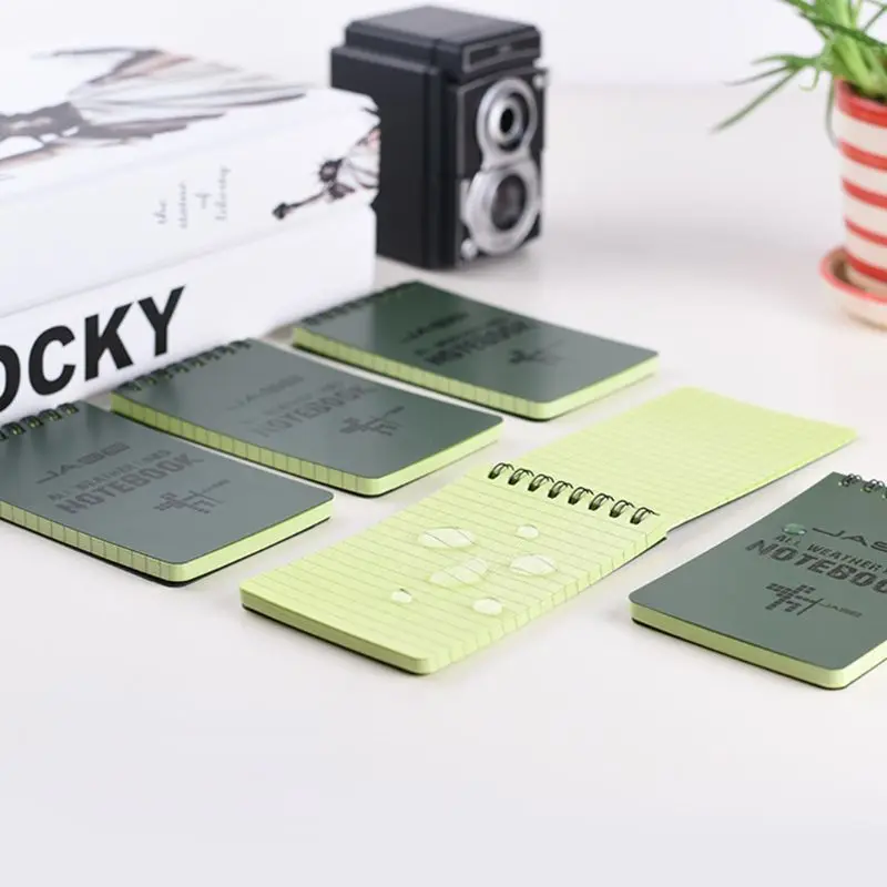 Notebook All Weather Waterproof Writing Paper Note Book Military Outdoo