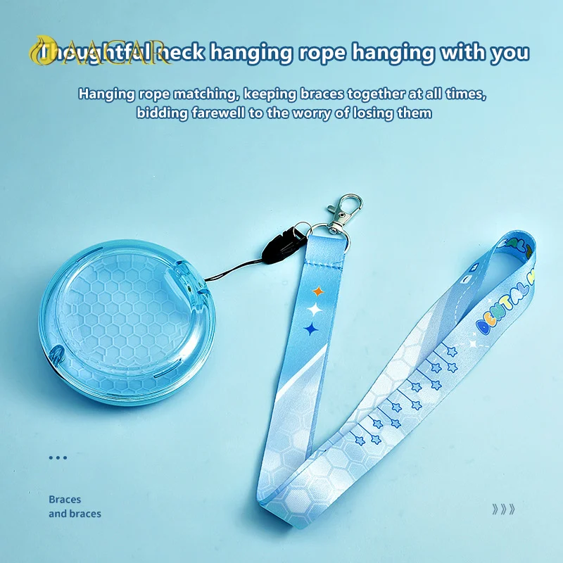 

Portable Denture Tray Box Teeth Aligner Braces Box Teeth Container Denture Box Dental Retainer Box False Teeth Protective Case