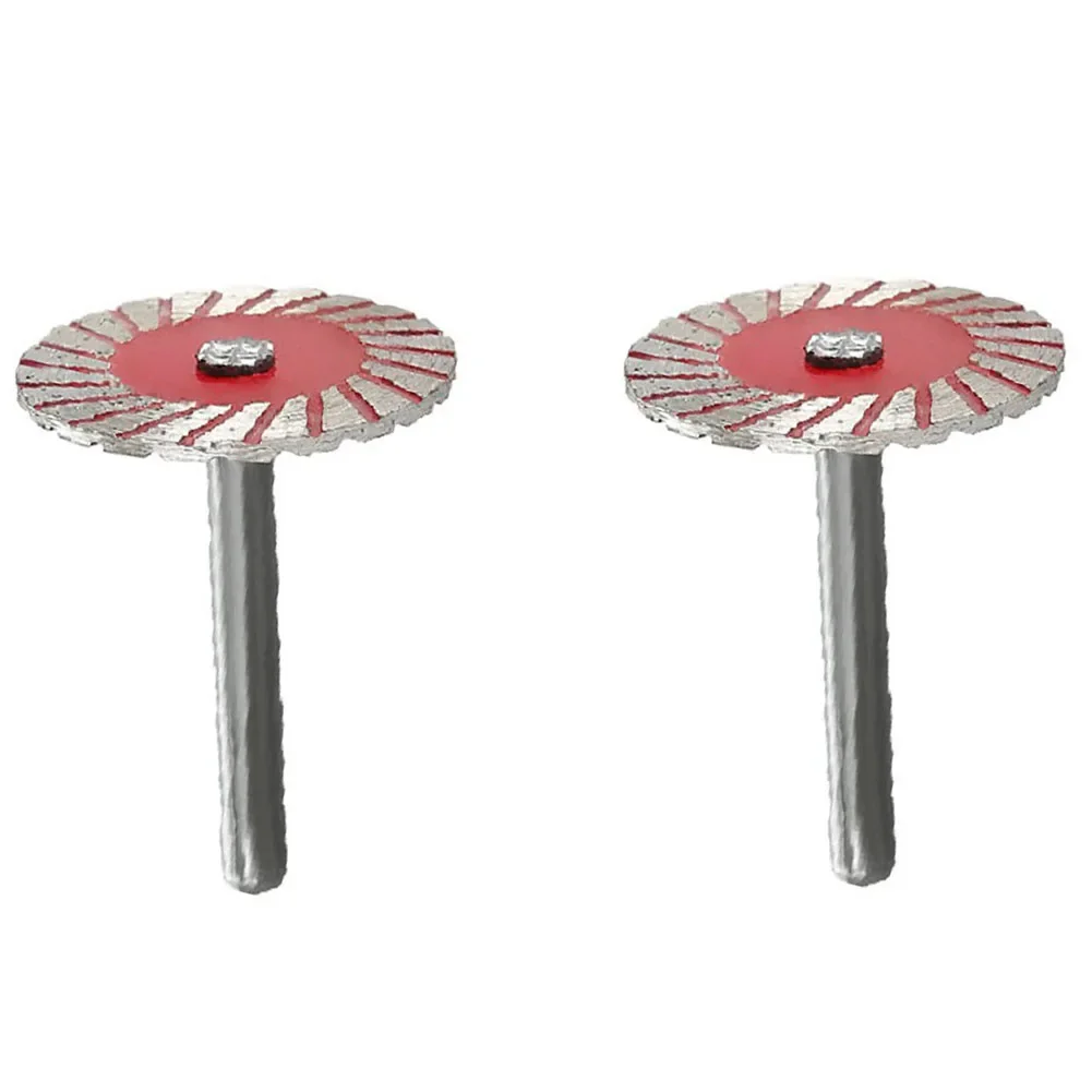 

6mm Shank Circular Saw Blades Wood Metal Stone Cutting Blade Discs With Mandrel Rotary Diamond Turbo Disc Granite Marble