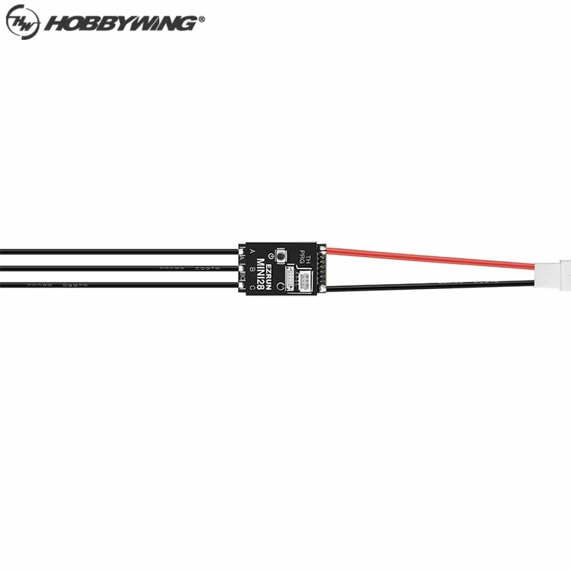 HobbyWing EzRun 센서형 브러시리스 ESC 전자 속도 제어, 1/28 및 1/27 RC 카용, MiNi28 30A