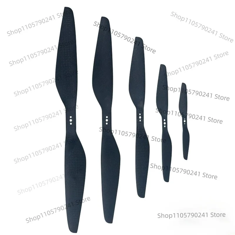 Carbon Fiber Propeller CW CCW 5030 6020 7024 8027 9030 1033 1137 1240 For RC Model Airplane Blades