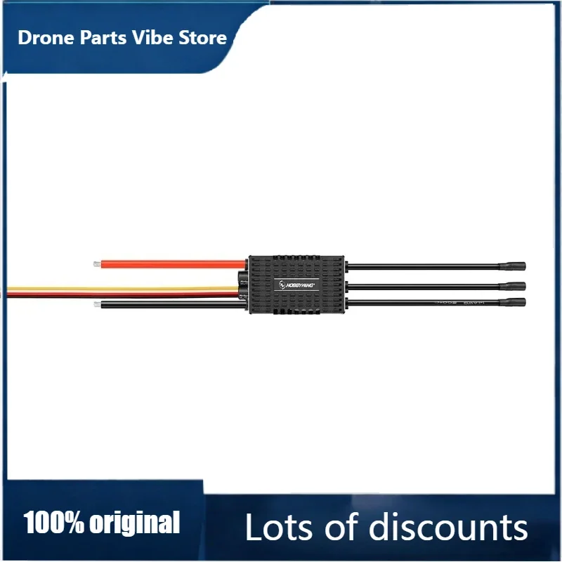 

FyOriginal HOBBYWING Platinum 80A V5 3-8S LiPo Brushless ESC for RC Remote Control Model Aircraft Fixed-wing Helicopter
