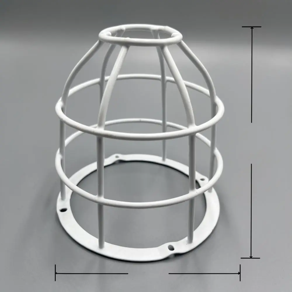 Protective Mesh Cage For Explosion Proof Lamp Smoke Detector Sturdy Iron Shield Anti Collision Guard Net Hardware