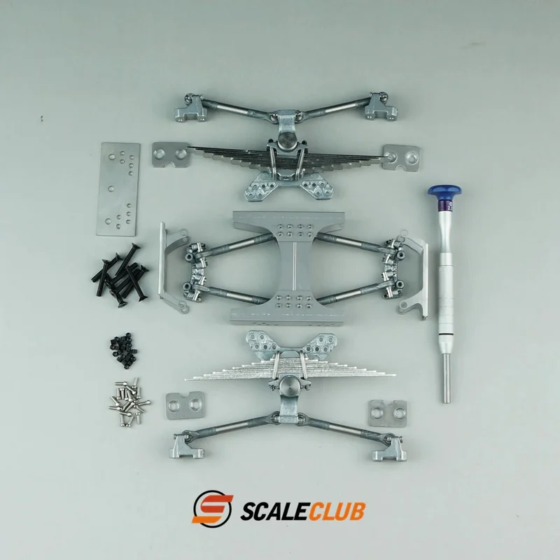 Scaleclub Model For Tamiya 1/14 Tractor Mud Head Simulation Metal Two-axle Rear Suspension Qianqiu Suspension