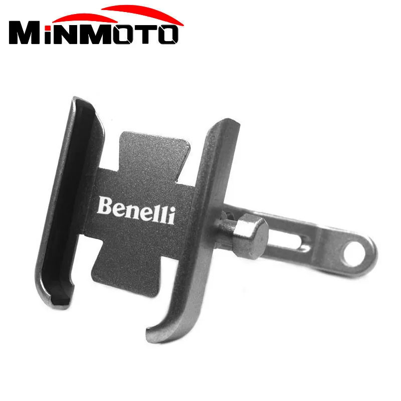 Para Benelli TRK 502 502X TNT 125 300 600 Leoncino 250 500 accesorios de motocicleta manillar soporte para teléfono móvil soporte GPS