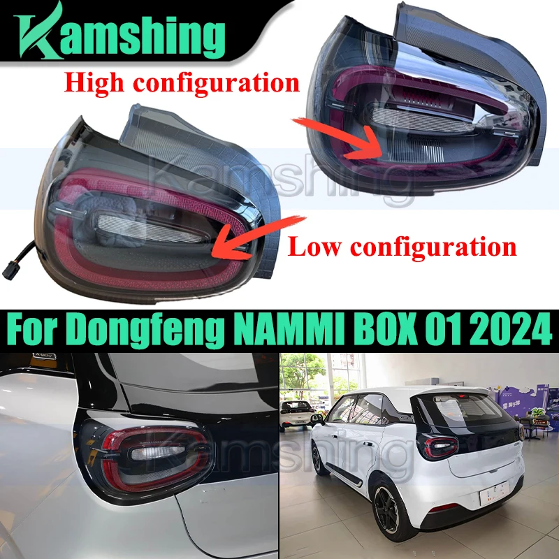 

Car Rear Bumper Taillight For Dongfeng NAMMI BOX 01 2024 Taillamp Rear Brake Light Stop Light Tail Lamp