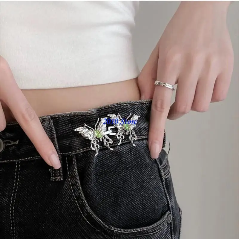 

F3MF Butterfly Taister Cetterener Tin Pin Pin Pints ​​Pant