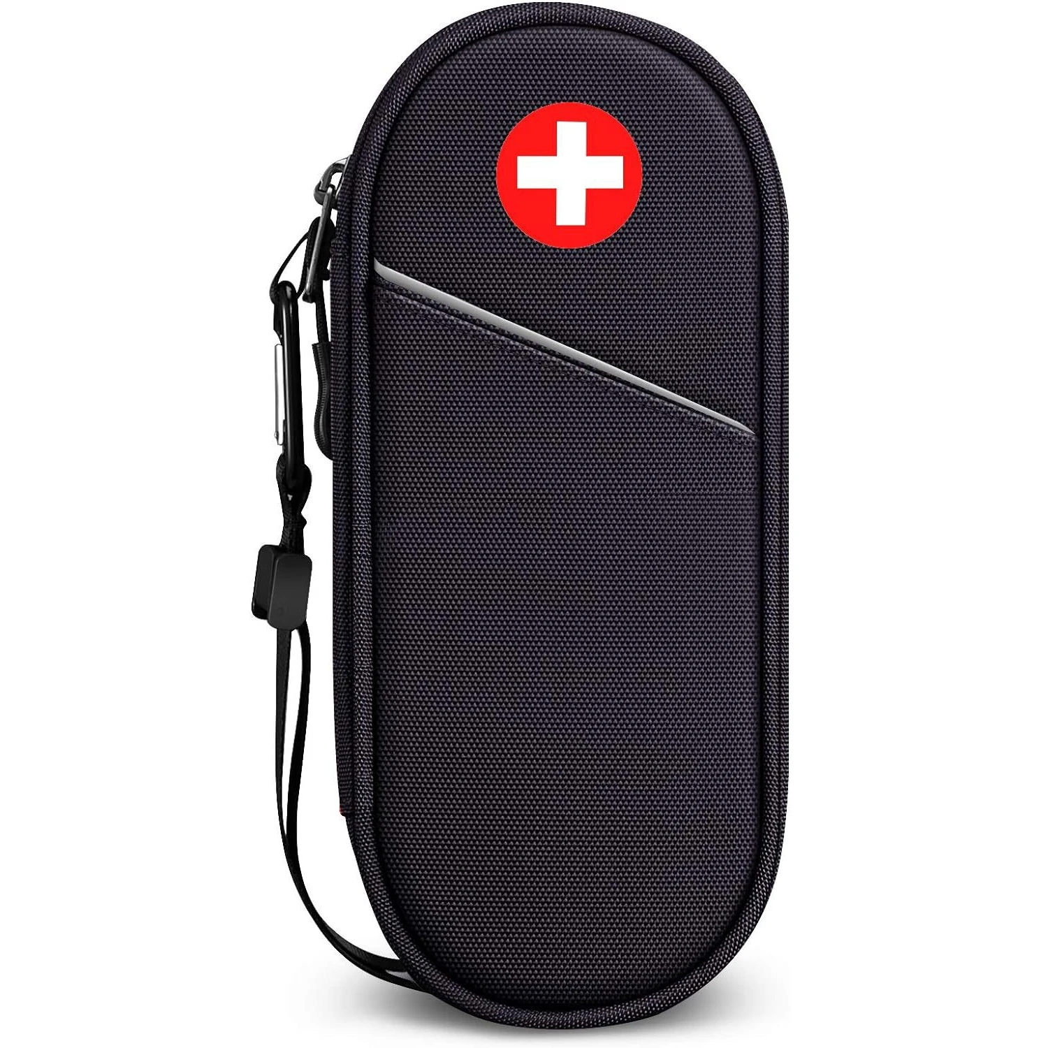 EpiPen Medical Pouch Outdoor Travel Medication Organizer Bag Emergency Medical Carrying Case Hold 2 EpiPens Medical Supply