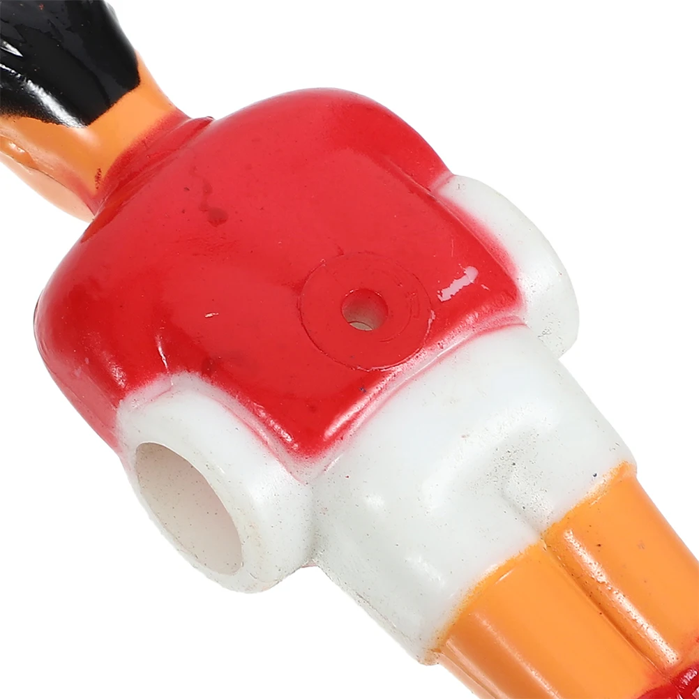 

4pcs Foosball Figures Durable PVC Table Soccer Players Replacement Football Machine Accessories Smooth Surface Clear for Small