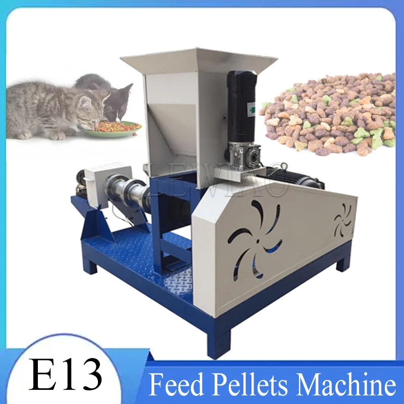 Capacity 60kg/120kg/180kg/200kg/320kg Fish Floating Pellet Machine Pet Feed Extruder