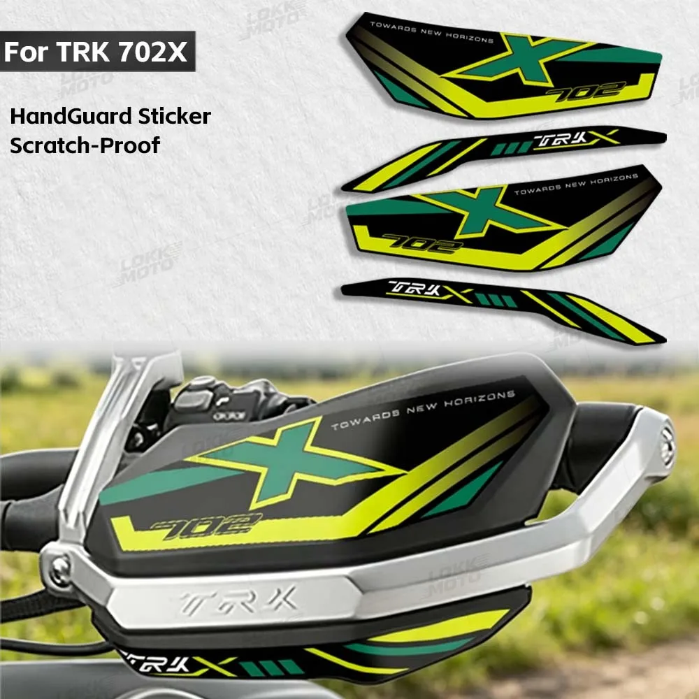 Motorcycle Hand Guard Deflectors Protect Sticker Waterproof PVC Decals Accessories For TRK702X TRK 702 X trk 702x 2023 2024 2025