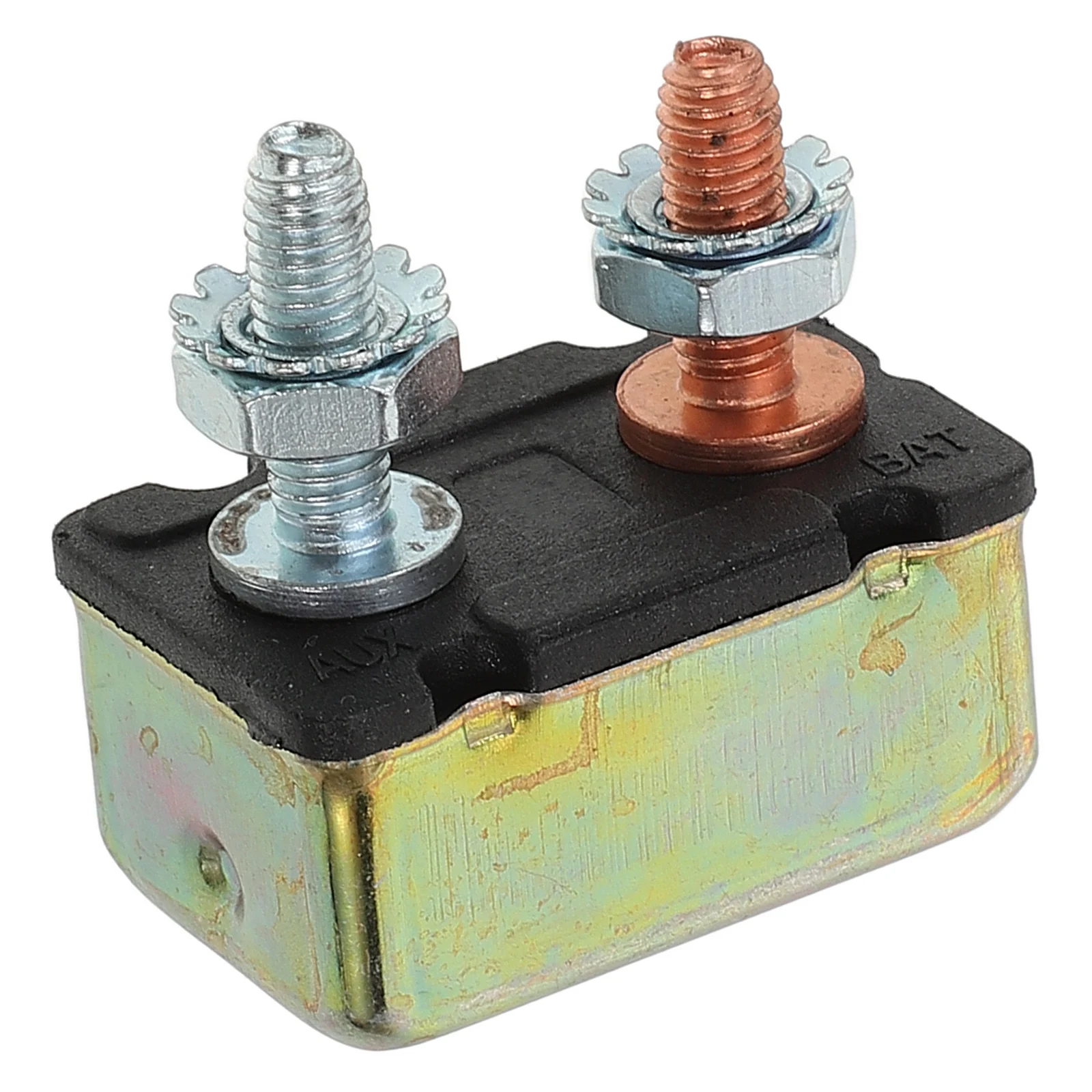 Auto Reset Circuit Breaker 12V 24V Mini Marine Car Boat 25A Compact Metal Replacement Breaker For Automotive Rv Boat Systems