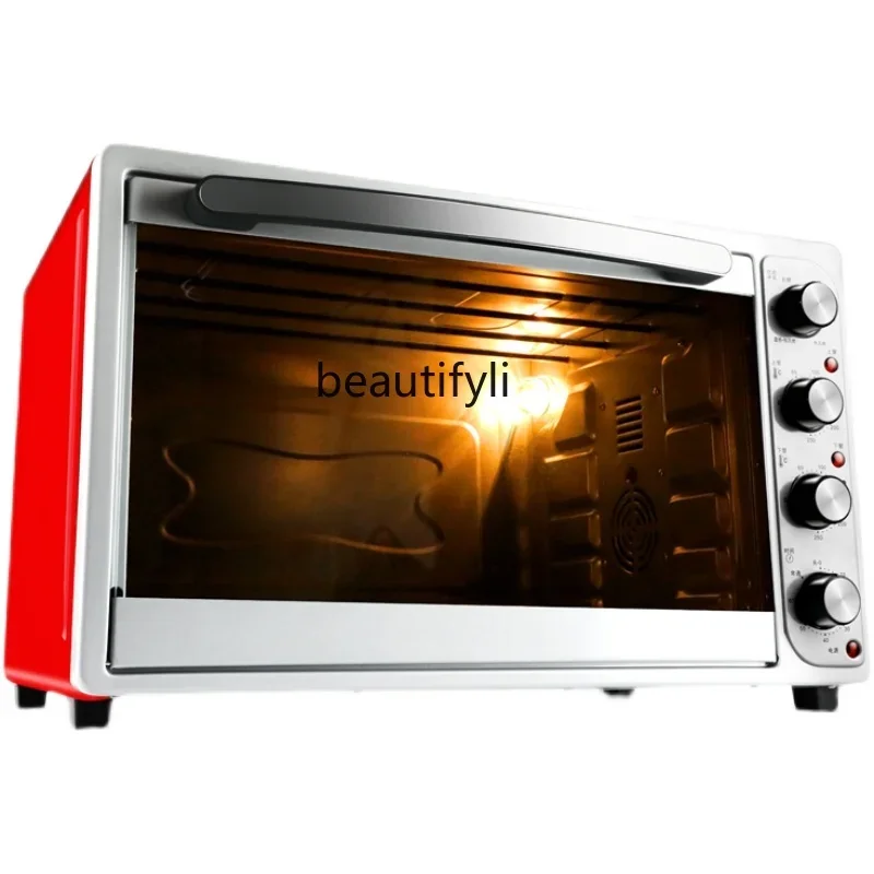 

Electric oven commercial large capacity 60 liters household private room baking cakes bread pizza barbecue biscuits grilled fish