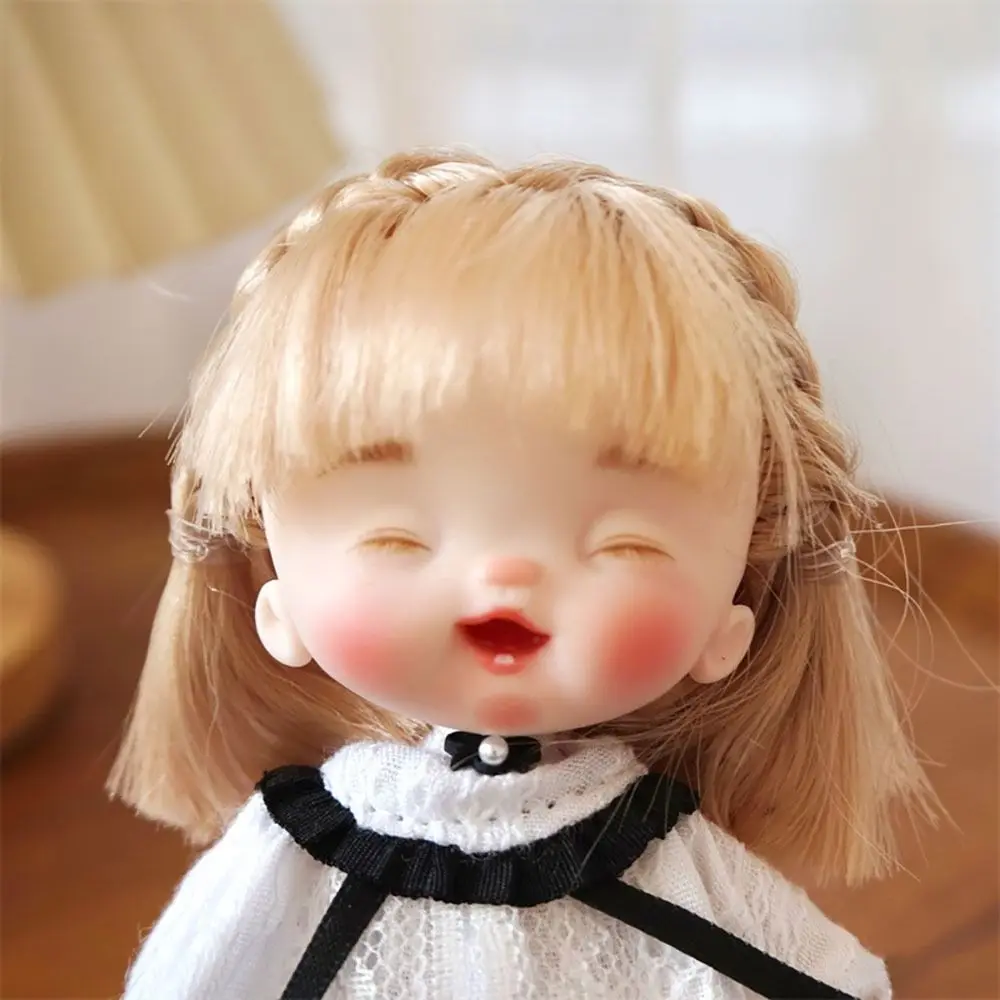 1Pcs Doll Accessories Ob11 Bjd Doll Movable Joints Adjustable Obitsu 11 Clothes Dolls Kawaii 14cm Miniature Doll For Girls Boy