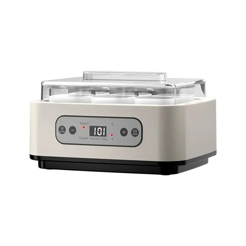 LITE-Automatic Yogurt Maker Adjustable Time & Temp Control Probiotic Yogurt Maker A EU Plug