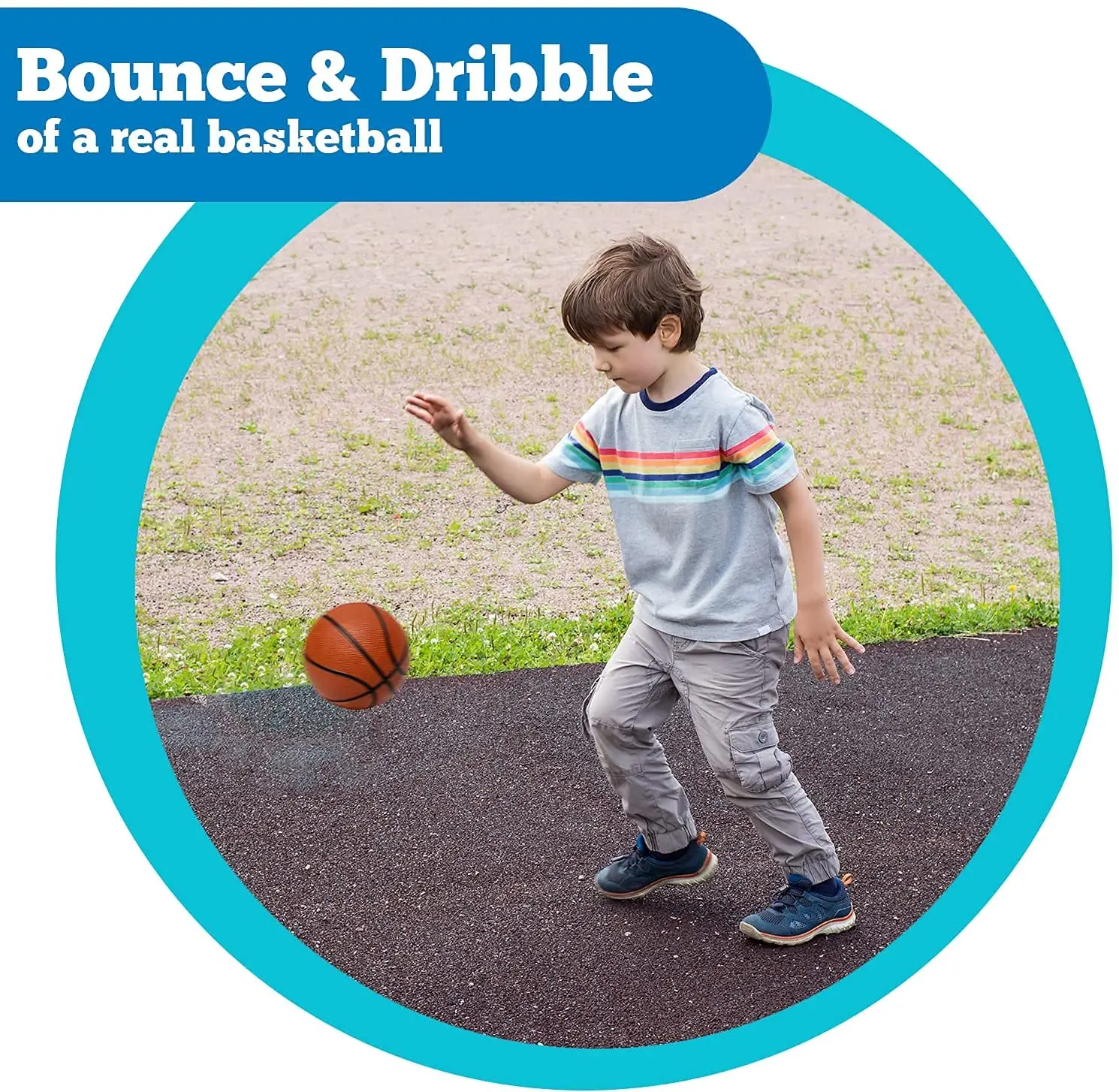 Balles de basket-ball en PVC pour enfants, jeu intérieur et extérieur, différentes couleurs, 9 pouces