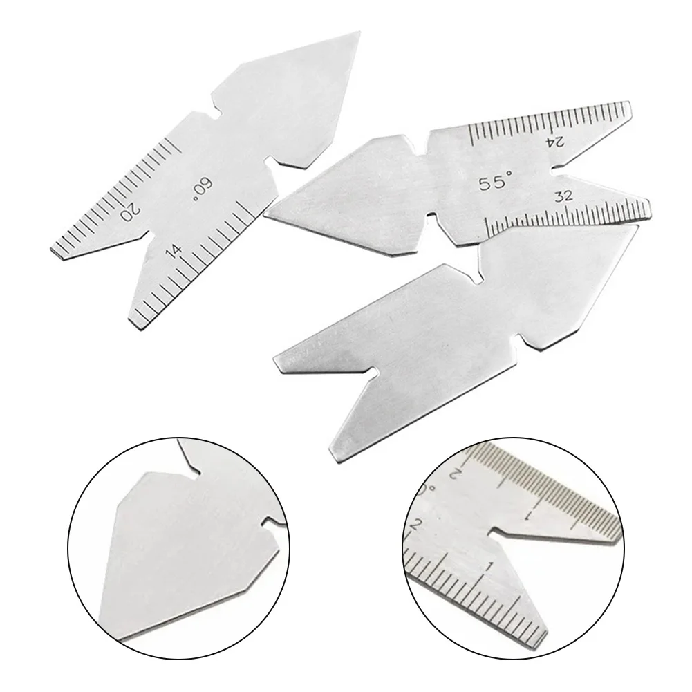 For Accurate Measurements Accurate Measuring Tools Accurate Thread Pitch Measurement Metric Gauge Approx. 60*20mm Compact Size