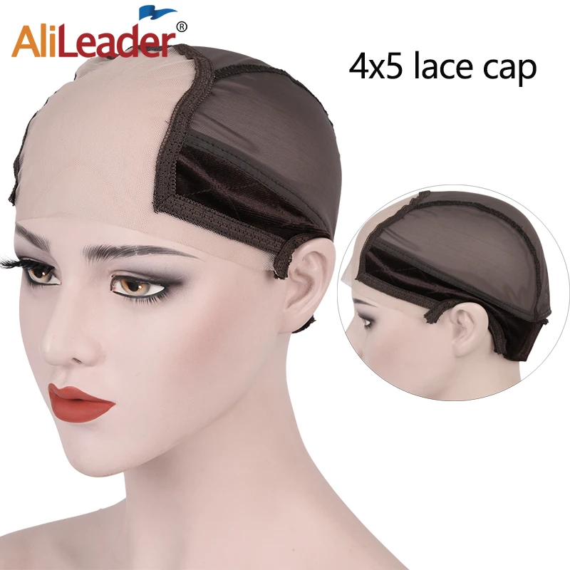 

4X5 Wig Grip Cap Velvet Wig Grip Caps For Lace Front Wigs Hair Protective Cap Breathable Lace Front Wig Cap With Velvet Edges