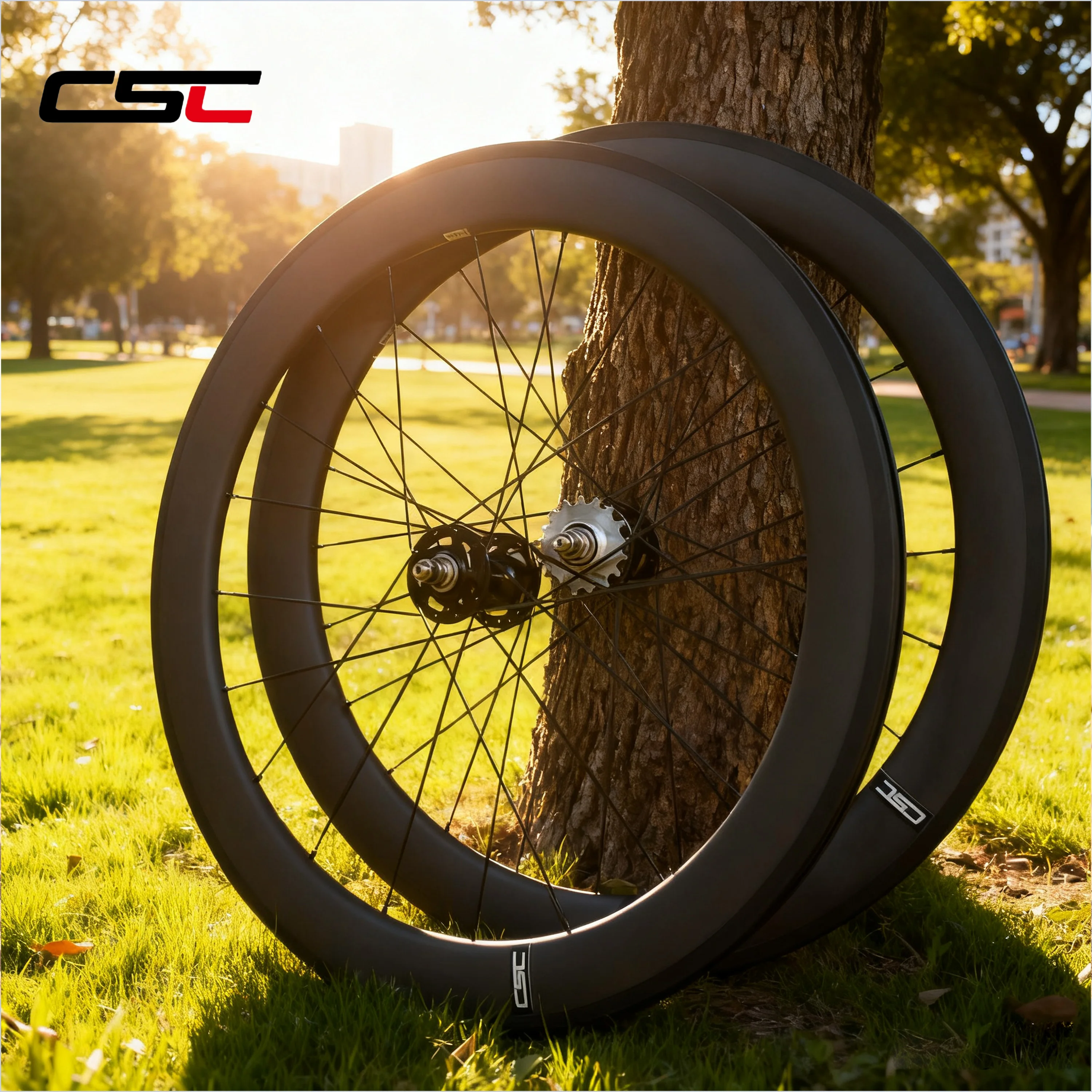 CSC 700C Carbon Track Bike Wheelset Review: Performance, Setup, and Real-World Use