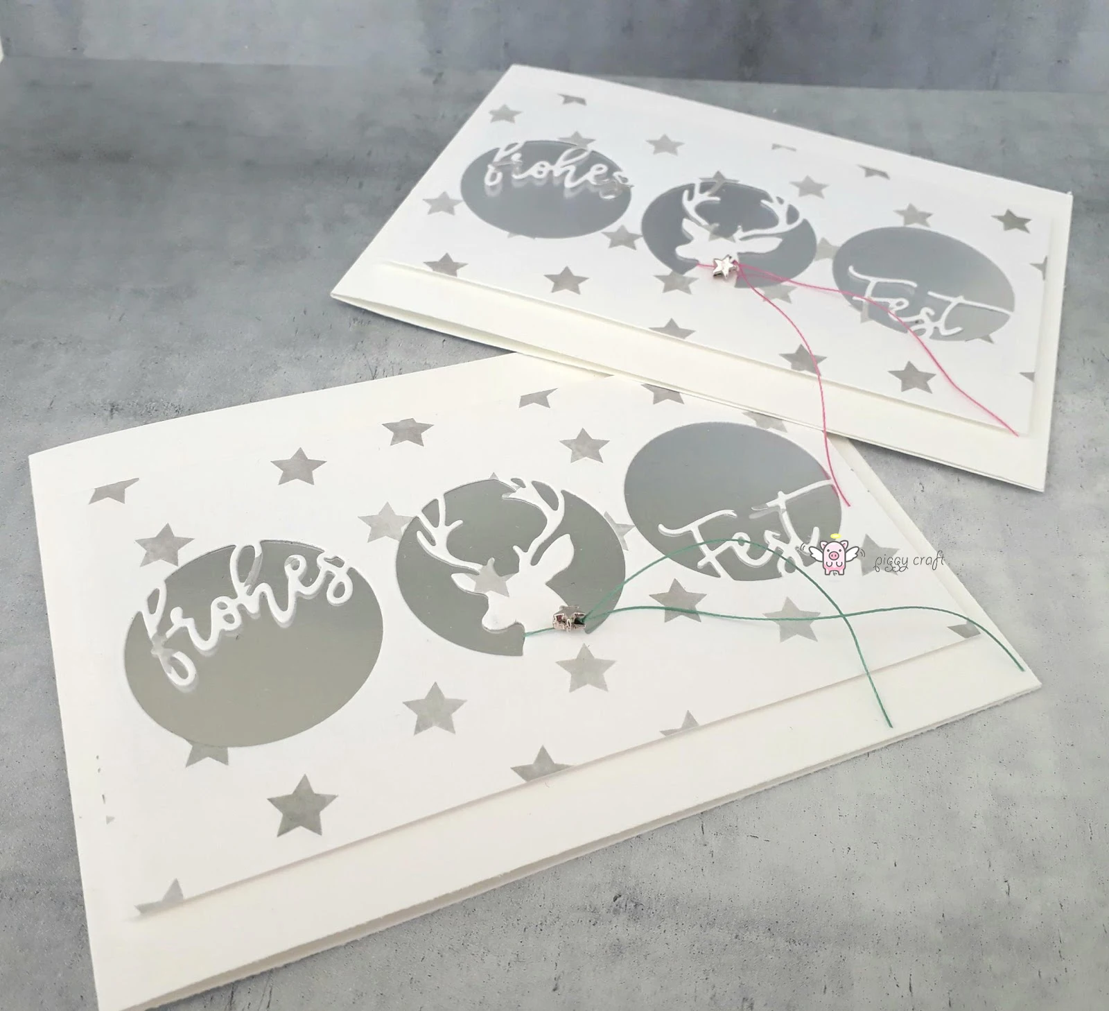 1 قطعة أصبع الحرفية المعادن قطع يموت قطع يموت قالب الغزلان frohes مهرجان رسالة دائرة قصاصات ورقية قالب الحرف شفرة لكمة الاستنسل