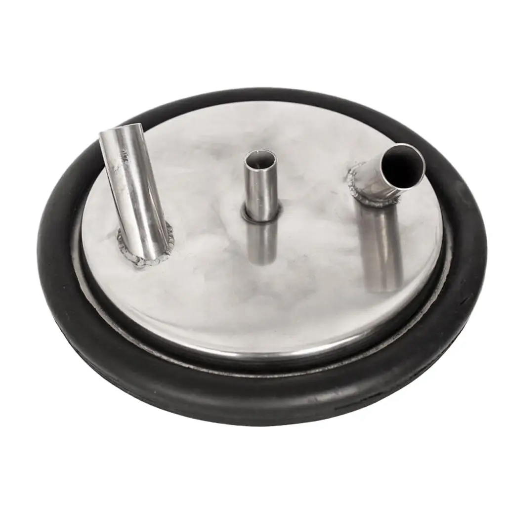 

Leakproof Milk Bucket Pail Lid Stainless Steel Gasket Cover Replacement for Milking Machine Cow Sheep Dairy Supply