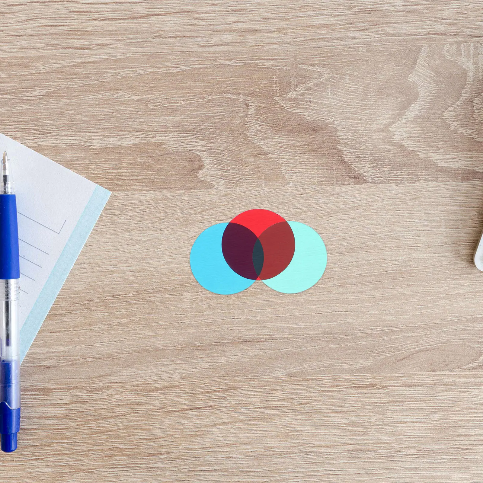 

6Pcs Translucent Color Filter Sheets Red Green Blue High Transparency Light Filters for Optics Physics Experiments Classroom