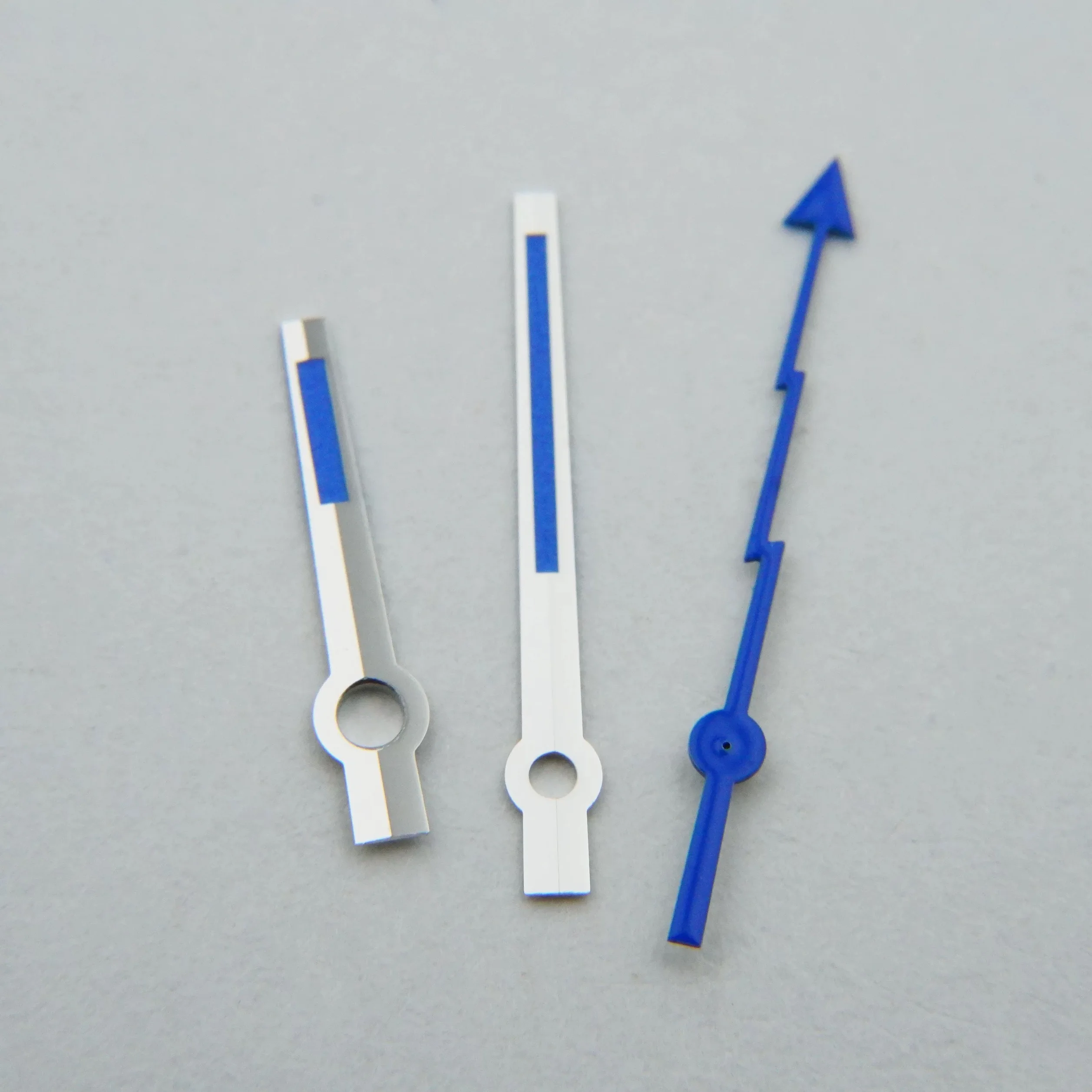 Watch Hands For 41mm Case For Datejus t Fit 3135/3235 Movement Blue lume Watch Needles Watch Pointers 9x13x13.7mm