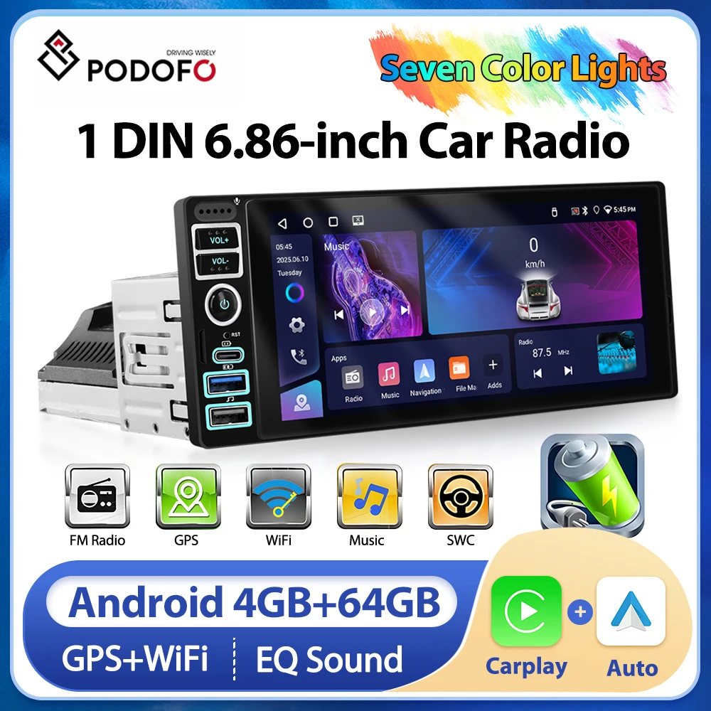 Podofo Ips 6.9 Inch…