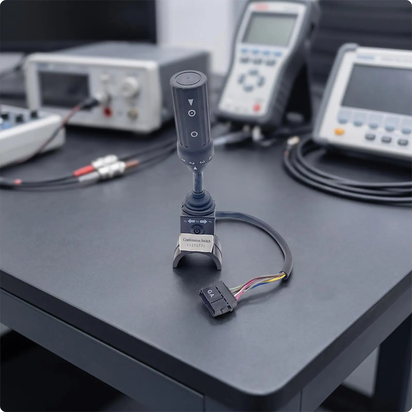Compact Switch Assembly with Flexible Wire for Wheel Loader Maintenance