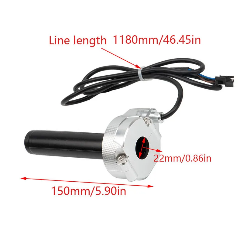 Motorcycle CNC Electronic 22mm Throttle Handle Throttle Handlebar Fit Universal For Sur-Ron Surron Light Bee S X Electric Motocr