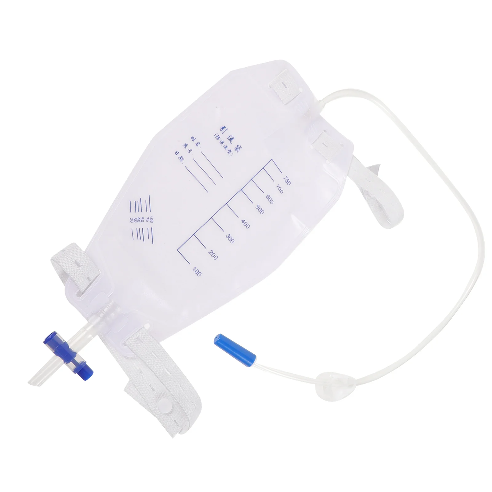 Anti-reflux 750ml Long Pouch Long Urinary Drainage Bag Urine Patients