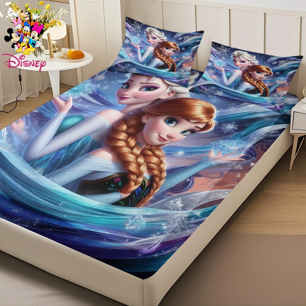 مجموعة ألواح ديزني فروزن المجهزة مكونة من 2/3 قطعة، طباعة رقمية، هدية للعطلات للعائلة والأصدقاء، مريحة ولطيفة وناعمة