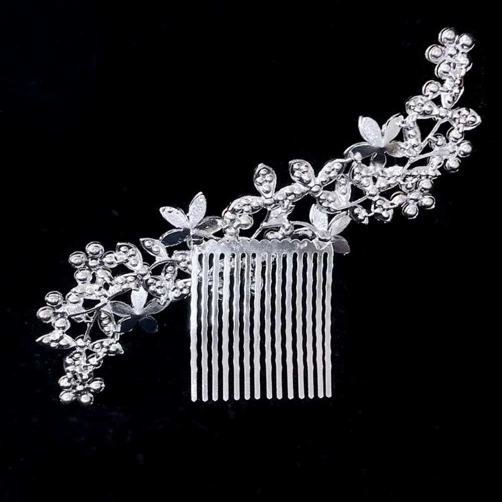 

2pcs Rhinestone Combs Elegant Bridal Headpiece Wedding Accessories Stylish Lightweight Durable For Brides Bridesmaids Prom Women