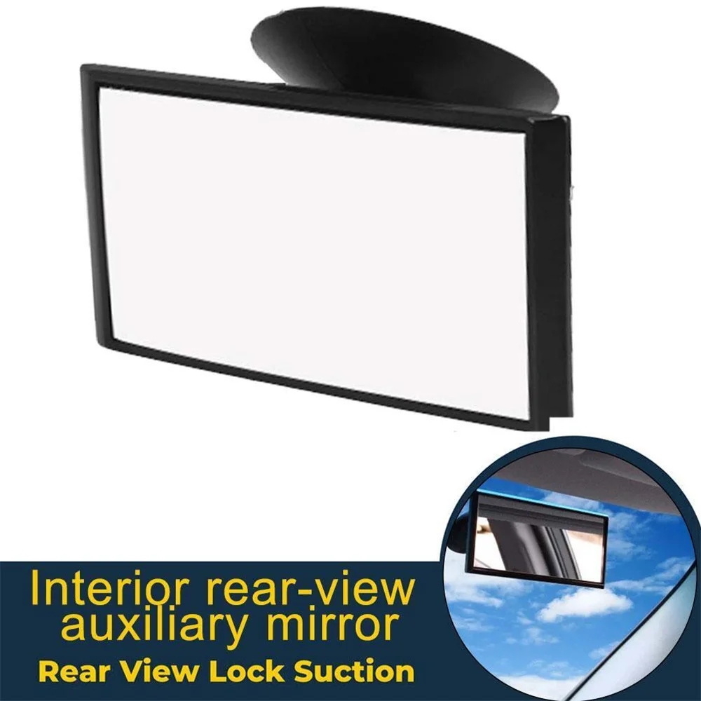 Baby Car Mirror Rotatable Wide Anti-drop Durable Rearview Mirror With Suction Cup For Back Seat High Quality Car Accessories