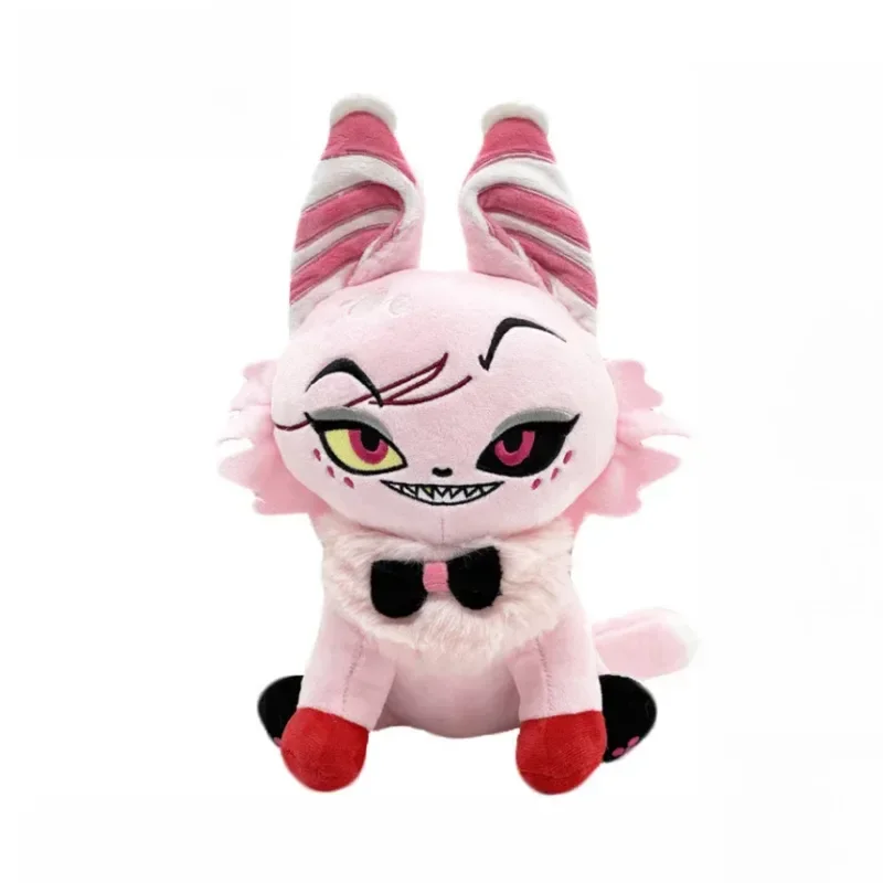 Hot Sale Hazbin Hotel Husk Meow Husk Meow Plush Toys Cute Cartoon Plushie Dolls Soft Stuffed Anime Periphery Kids Birthday Gifts